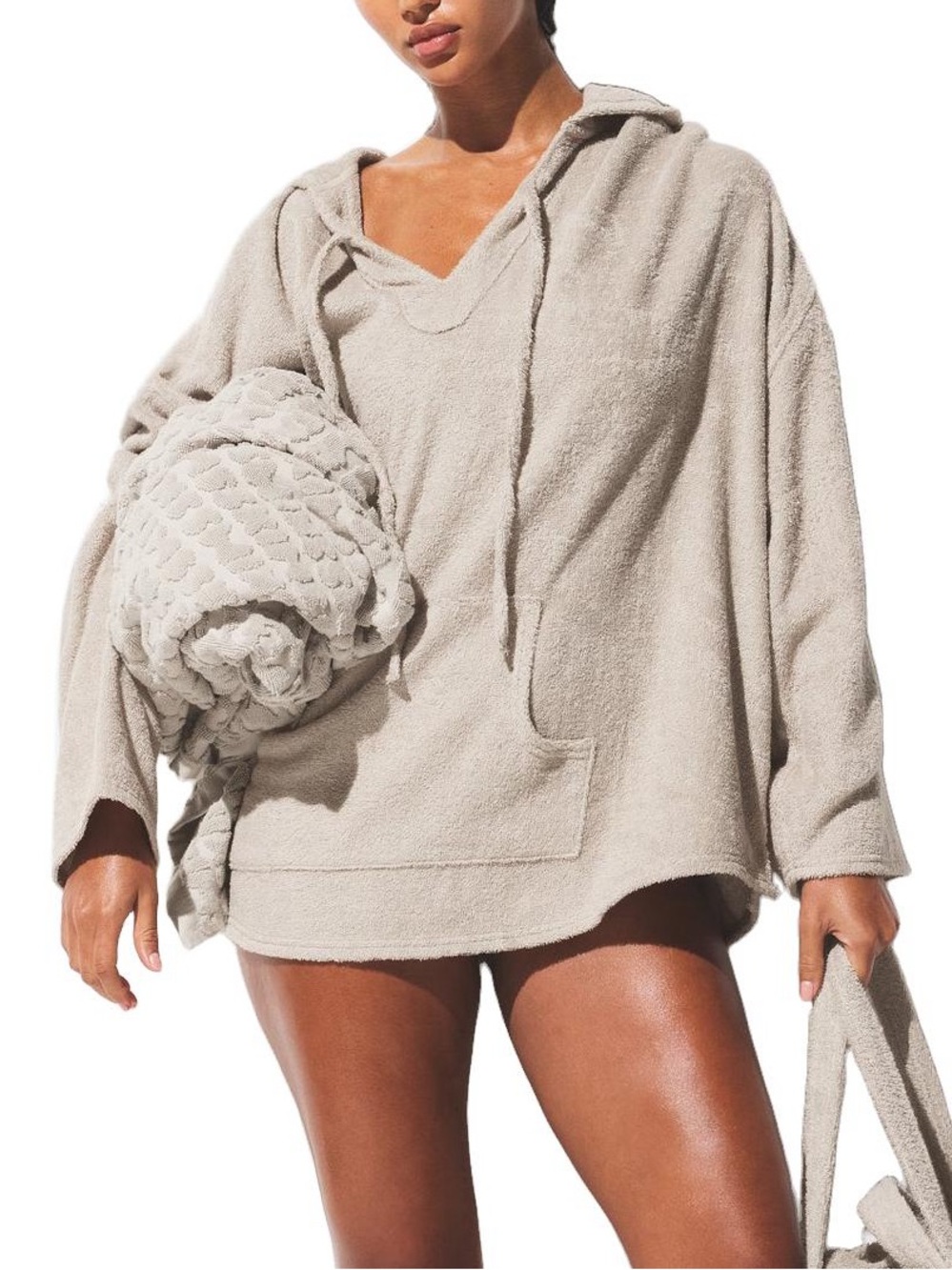 NEW Skims Terry Oversized Hoodie, Size S